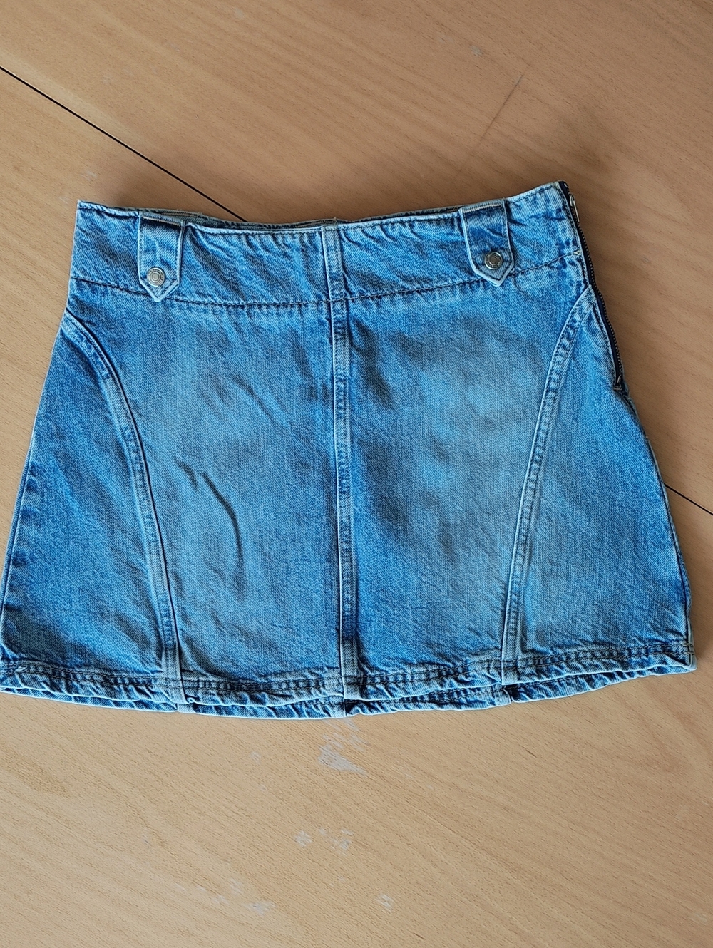 We The Free Runaway Denim Mini Skirt 28